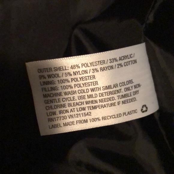 a new day houndstooth puffy jacket small - Picture 8 of 8